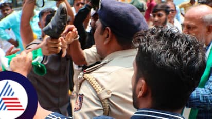 ಹುಬ್ಬಳ್ಳಿ: ಕಾಂಗ್ರೆಸ್- ಜೆಡಿಎಸ್ ಕಾರ್ಯಕರ್ತರ ನಡುವೆ ಮಾರಾಮಾರಿ!