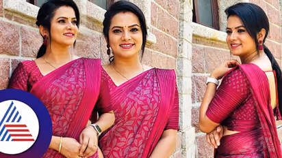 ಸ್ಯಾರಿಯುಟ್ಟು ಮುದ್ದಾಗಿ ನಕ್ಕ  'ರಾಮಾಚಾರಿ' ಸೀರಿಯಲ್‌ನ ವೈಶಾಖ, ವಿಲನ್ ಆದ್ರೂ ಸಖತ್ ಕ್ಯೂಟು ಎಂದ ಫ್ಯಾನ್ಸ್!