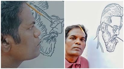 'தல' அஜித்தின் பிறந்தநாளில்... அவர் படத்தை தன் தலையால் வரைந்த ஓவியர்! ஆச்சர்ய வீடியோ!