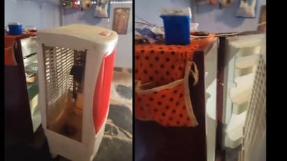 Viral Video: వాట్ ఏ ఐడియా సర్‌జీ.! ఫ్రిడ్జ్ ను ఇలా కూడా వాడొచ్చా.. !!