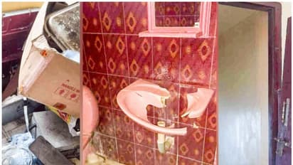 മുറികളിലും ഹാളിലും വരെ മൂത്രവിസർജനം നടത്തി; നിറച്ച രണ്ട് ഗ്യാസ് കുറ്റി അടക്കം അടിച്ചോണ്ട് പോയി, കവർച്ച