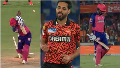 സഞ്ജുവും ഡക്ക്! ഇന്ത്യയുടെ ടി20 ലോകകപ്പ് ടീമംഗങ്ങള്ക്ക് രാശിയില്ല; കാണാം സഞ്ജുവിന്റെ വിക്കറ്റ് പറത്തിയ പന്ത്