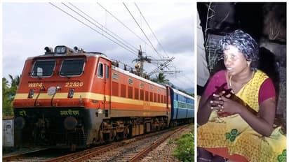 சீமந்தத்திற்காக சொந்த ஊருக்கு சென்ற கர்ப்பிணி; வாந்தி எடுக்க வந்தபோது ரயிலின் கதவு அருகே காத்திருந்த எமன்