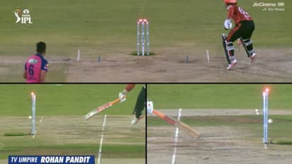 വിക്കറ്റിന് പിന്നില് സഞ്ജു ബ്രില്ല്യന്സ്! എന്നാല് വിക്കറ്റ് നിഷേധിച്ച് അംപയര്, ഔട്ടെന്നും അല്ലെന്നും വാദം