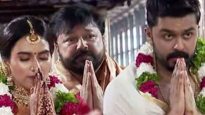 ചക്കിയുടെ വരന് സാധാരണക്കാരനല്ല; ജയറാമിന്റെ സ്വന്തം 'കിച്ചു', പഠിച്ചതും ജോലിയും യുകെയില്