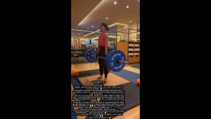 100 ಕೆಜಿ ಭಾರ ಎತ್ತಿದ ರಶ್ಮಿಕಾ ಮಂದಣ್ಣ: ಎಲ್ಲಾ ನೈಟ್‌ ಶಿಫ್ಟ್‌ ಪ್ರಭಾವ ಎಂದಿದ್ಯಾಕೆ