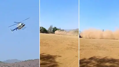 Chopper scheduled to pick up Shiv Sena (UBT) leader Sushma Andhare crashes, pilot safe (WATCH)