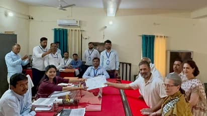 രാഹുല് ഗാന്ധി റായ്ബറേലിയിൽ; നാമനിര്ദേശ പത്രിക സമര്പ്പിച്ചു, ഒപ്പം സോണിയ ഗാന്ധിയും പ്രിയങ്കയും