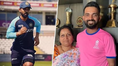 Humble beginnings: Ajinkya Rahane's mother walked 8 kms carrying his kit and younger brother