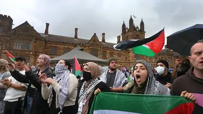 After US campuses, now several pro-Palestine and pro-Israel face off at Australian university (WATCH)