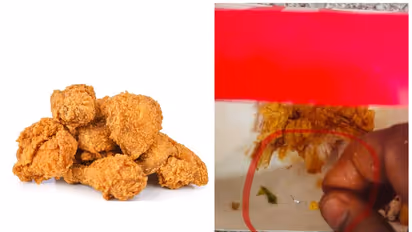 கோவையில் பிரபல தனியார் உணவக சிக்கனில் இரும்பு கம்பி; பெங்களூருவில் இருந்து அதிரடி காட்டிய வாடிக்கையாளர்