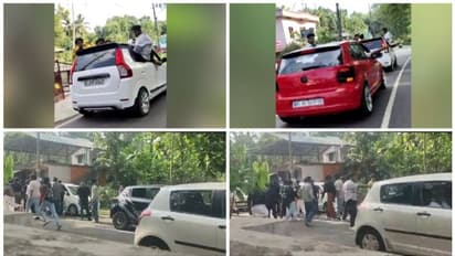 കാറിന്റെ ഡോറിലിരുന്ന് സാഹസിക യാത്ര, ചോദ്യം ചെയ്ത കുടുംബത്തെ ആക്രമിച്ചു; കായംകുളത്ത് യുവാക്കൾക്കെതിരെ കേസ്