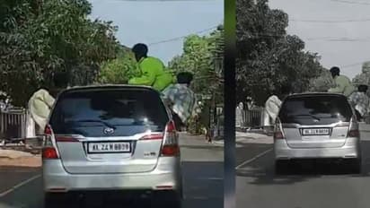 തീരുമ്പോൾ തീരുമ്പോൾ പണി! സഹായത്തിനായി മെഡിക്കൽ കോളജിന് 5 പേരെ നൽകി എംവിഡി; ഇന്നോവയിലെ സാഹസിക യാത്രയ്ക്ക് ശിക്ഷ