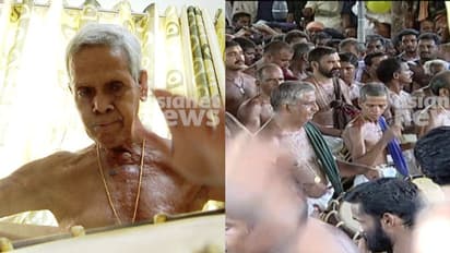നാലു പതിറ്റാണ്ടായി തൃശൂര് പൂരത്തിന്റെ ഭാഗം; മേള ആചാര്യൻ കേളത്ത് അരവിന്ദാക്ഷൻ മാരാർ അന്തരിച്ചു