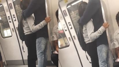 'Namma Metro turning to Delhi Metro': Bengalurean fumes after young couple caught on camera kissing (WATCH)