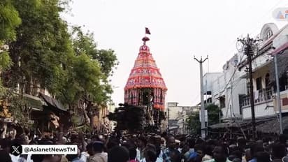 மாநகரை அதிரச்செய்த ரங்கா கோஷம்; ஸ்ரீரங்கம் தேர் திருவிழாவில் ஆயிரக்கணக்கான பக்தர்கள் பங்கேற்பு