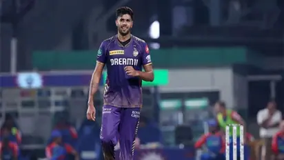 Duleep Trophy: India D pacer Harshit Rana shines with both bat and ball against India A