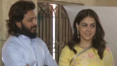 Lok Sabha elections 2024: Riteish Deshmukh-Genelia cast vote, urges people 'voting is crucial'