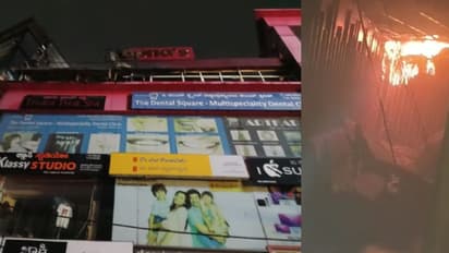 Bengaluru: Late-night fire burns spa at Electronic city's Neeladri Nagar, resulting in over Rs 10 lakh loss