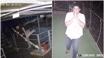 ചില്ല് പാലത്തിലെ ചെളി കണ്ടപ്പോൾ സംശയം; ക്യാമറ നോക്കി കൈക്കൂപ്പി പോകുന്ന യുവാവ്, സിസിടിവിയിൽ നടുക്കുന്ന കാഴ്ചകൾ