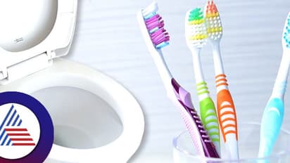 ಸಾಮಾನ್ಯವಾಗಿ ಟೂತ್ ಬ್ರಷ್ ಇಡೋದೆಲ್ಲಿ? ಟಾಯ್ಲೆಟ್ ಕಮ್ ಬಾತ್ ರೂಂ ಇದ್ರೆ ಹುಷಾರು!