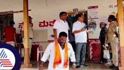 ಮತಗಟ್ಟೆ ಗೋಡೆ ಮೇಲೆ 'ನಮ್ಮ ಮತ ನಮ್ಮ ಶಕ್ತಿ' ಬರಹ; ತೆಗೆಸಿದ ಬಿಜೆಪಿ ಶಾಸಕ ದಿನಕರ ಶೆಟ್ಟಿ!