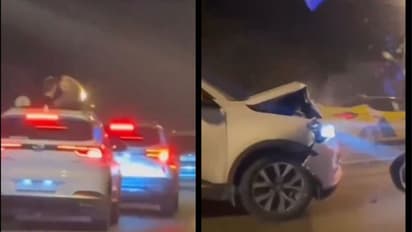 సన్ రూఫ్ తీసి కారులో ప్రయాణిస్తున్నారా? అయితే.. ఈ వీడియో తప్పక చూడాల్సిందే!