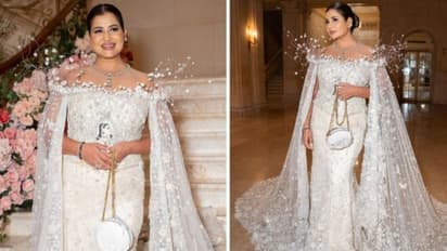 Met Gala 2024 : மிடுக்கான உடையில்..  200 காரட் வைர நகைகளோடு வந்து அசத்திய சுதா ரெட்டி - யாருப்பா இவங்க?