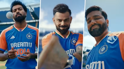 T20 World Cup 2024: Rohit Sharma, Virat Kohli & others sporting new Team India jersey wins hearts (WATCH)