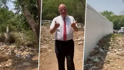 'Green and trashy Delhi': Denmark diplomat shows garbage outside embassy (WATCH)