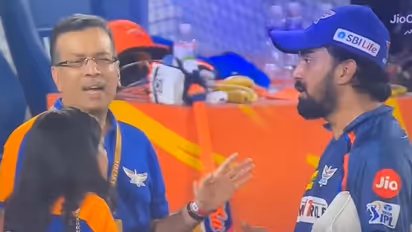 'എനിക്കൊന്നും കേള്ക്കേണ്ട'; ഹൈദരാബാദിനെതിരായ തോല്വിക്ക് പിന്നാലെ രാഹുലിനെ നിര്ത്തിപ്പൊരിച്ച് ലഖ്നൗ മുതലാളി