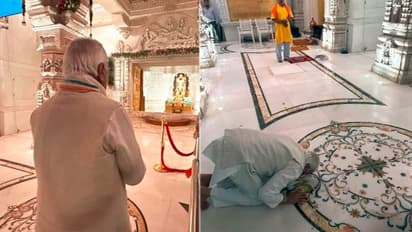 ಅಯೋಧ್ಯೆಗೆ ಕೇರಳ ಗವರ್ನರ್ ಭೇಟಿ: ರಾಮಲಲ್ಲಾನ ಮುಂದೆ ಶಿರಬಾಗಿ ನಮಸ್ಕರಿಸಿದ ಆರೀಫ್ ಮೊಹಮ್ಮದ್