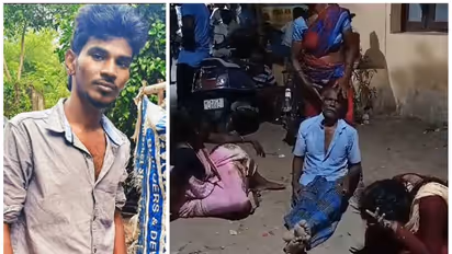 விளையாட்டில் மோதல்; ஸ்டம்பால் தாக்கிய சிறுவன், சுருண்டு விழுந்த வாலிபர் -திருவாரூரில் பரபரப்பு