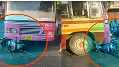 சென்னையில் வாகன ஓட்டியின் கழுத்தில் சிக்கிய கேபிள் வயர்! பேருந்து சக்கரத்தில் சிக்கி உயிர் தப்பியது எப்படி?