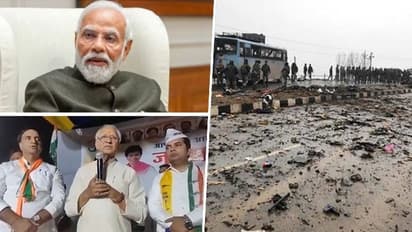 Congress leader alleges Modi Govt's role in Pulwama attack, BJP slams party's clean chit to Pakistan (WATCH)