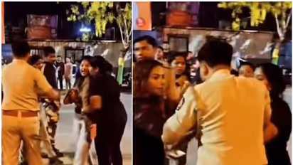 മദ്യലഹരിയില്‍ പൊലീസിന് നേരെ അക്രമം, തെറി വിളി; യുവതികള്‍ പിടിയില്‍, വീഡിയോ