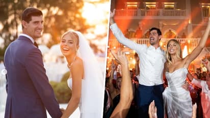 Thibaut Courtois' cherished moments: Step inside the wedding album of Mr. & Mrs. Courtois