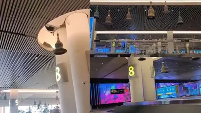 Bengaluru downpour sparks leakage concerns inside Kempegowda airport Terminal-2 again (WATCH)