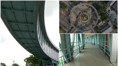 കേരളത്തിലെ ഏറ്റവും നീളം കൂടിയ ആകാശപ്പാത, ശീതീകരിച്ച ഹൈടെക് പാതയിലൂടെ കോഫി കുടിച്ച് നടക്കാം, ജൂണിൽ തുറക്കും