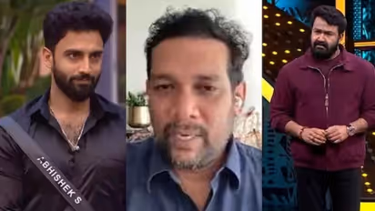 'അടിക്ക് ഒരു തിരിച്ചടി': മോഹന്ലാലിന് മുന്നില് റോസ്റ്റ് ചെയ്ത സാബുവിന് മറുപടിയുമായി അഭിഷേക്