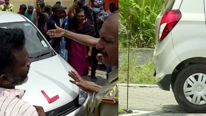 പ്രതിഷേധത്തിനിടെ പൊലീസ് കാവലിൽ ഡ്രൈവിംഗ് ടെസ്റ്റ്; എംവിഡി ഉദ്യോഗസ്ഥന്റെ മകളടക്കം ടെസ്റ്റിൽ പരാജയപ്പെട്ടു