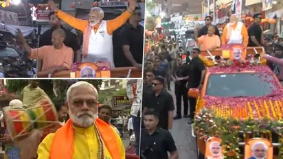 Modi's Varanasi roadshow: Supporters welcome PM; doppelganger reiterates BJP's '400 Paar' prediction (WATCH)