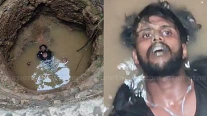 പൊലീസിനെ കണ്ട് ഭയന്നു, പിടിയിലാകാതിരിക്കാൻ ഇറങ്ങിയോടി; കൊലക്കേസ് പ്രതി കിണറ്റിൽ വീണു