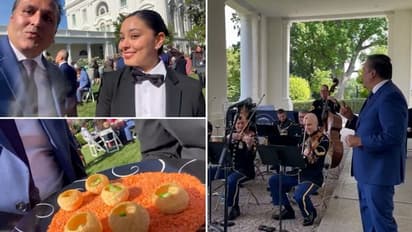 Viral videos: 'Saare Jahan Se Achha' plays at White House, pani puri served to guests; here's why (WATCH)