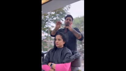 ಮಗಳು ಆಯ್ತು ಈಗ ಅಮ್ಮನ ಸರದಿ; ಕೂದಲು ಕಲರ್ ಮಾಡಿಸಿದ ಮಾಸ್ಟರ್ ಆನಂದ್ ಪತ್ನಿ!