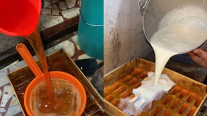 Viral Video: Social media abuzz with hygiene concerns surrounding Kanpur's ice cream factory