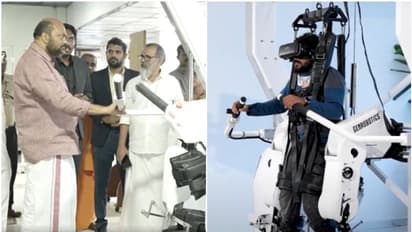 'ചലനശേഷി നഷ്ടമായവരെ വീണ്ടും നടത്താന് പഠിപ്പിക്കും'; ജി ഗെയിറ്റര് റോബോട്ട് ഉദ്ഘാടനം ചെയ്ത രാജീവ്