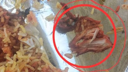 ರೀಫಂಡ್‌ ಮಾಡಿದ್ರೆ ಪಾಪ ಹೋಗುತ್ತಾ? ಪನೀರ್ ಬಿರಿಯಾನಿಯಲ್ಲಿ ಚಿಕನ್ ಪೀಸ್‌ ಕಳುಹಿಸಿದ ಜೊಮ್ಯಾಟೋಗೆ ತರಾಟೆ!