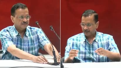 'Like Draupadi's cheerharan...': BJP targets Kejriwal after he avoids questions on Swati Maliwal row (WATCH)
