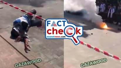 ഗാസക്കാര് പരിക്ക് അഭിനയിക്കുന്നതായി വീണ്ടും വീഡിയോ; സത്യമെന്ത്? Fact Check